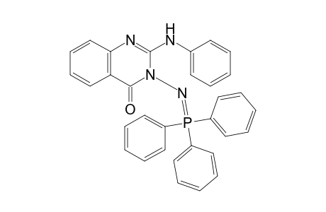 2-Anilino-3-(triphenylphosphoranylideneamino)-4-quinazolinone