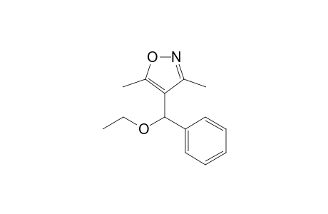(3,5-dimethyl-4-isoxazolyl)(phenyl)methyl ethyl ether