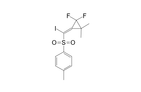 1-[(2,2-DIFLUORO-3,3-DIMETHYLCYCLOPROPYLIDENE)-IODOMETHYLSULFONYL]-4-METHYLBENZENE