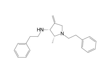 (2R,3R)-2-methyl-4-methylene-N,1-bis(2-phenylethyl)-3-pyrrolidinamine