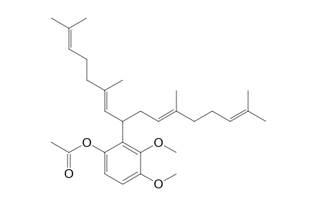 4-Acetoxy-3-(geranyl-geranyl)-1,2-dimethoxybenzene