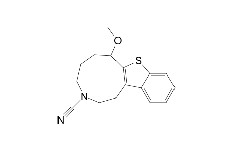 3H-[1]Benzothieno[3,2-d]azonine-3-carbonitrile, 1,2,4,5,6,7-hexahydro-7-methoxy-