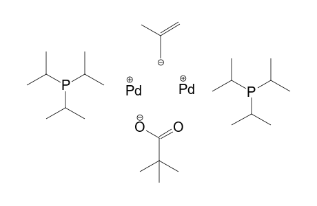Mu-(2,2-Dimethylpropionato)-Mu-(2-methylalato)-bis(triisopropylphosphan)dipalladium(I)