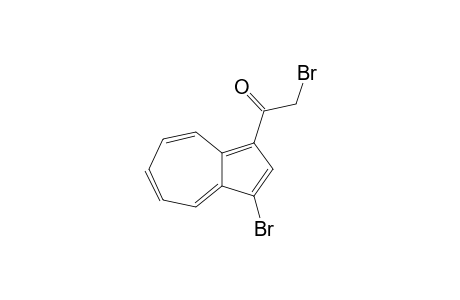 2-Bromanyl-1-(3-bromanylazulen-1-yl)ethanone