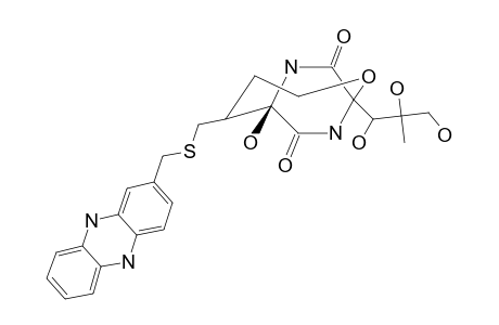5A-(PHENAZIN-2-YL-METHYLSULFANYL)-DIHYDROBICYCLOMYCIN;MAJOR-DIASTEREOMER