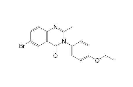 4(3H)-quinazolinone, 6-bromo-3-(4-ethoxyphenyl)-2-methyl-