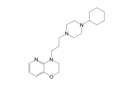 4-[3-(4-Cyclohexylpiperazin-1-yl)propyl]-3,4-dihydro-2H-pyrido-[3,2-b]-[1,4]-oxazine