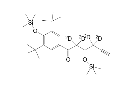 4-Hydroxy-(tetradeuterio)-tebufelone - bis(trimethylsilyl) derivative