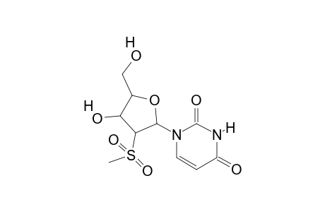 1-(4-hydroxy-3-mesyl-5-methylol-tetrahydrofuran-2-yl)pyrimidine-2,4-quinone