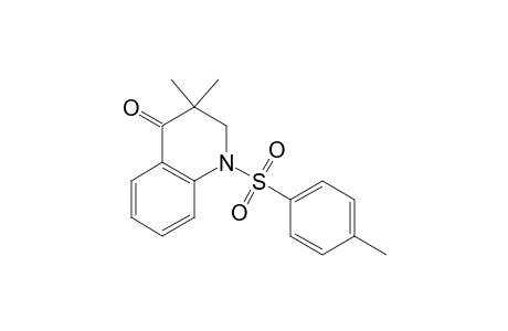 3,3-dimethyl-1-(4-methylphenyl)sulfonyl-2H-quinolin-4-one