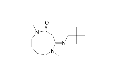 1,5-DIMETHYL-4-((2,2-DIMETHYLPROPYL)-IMINO)-PERHYDRO-[1,5]-DIAZONIN-2-ONE