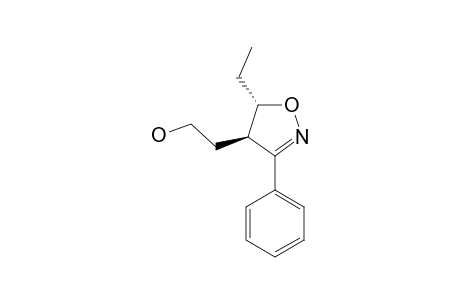 TRANS-5-ETHYL-4-(2-HYDROXYETHYL)-3-PHENYL-2-ISOXAZOLINE
