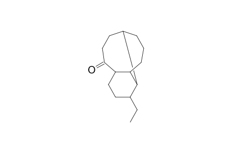 11-endo/exo-11-Ethyltricyclo[7.4.0.0(5,10)]tridecan-2-one