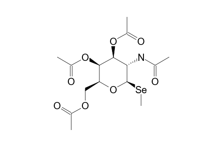 METHYL-3,4,6-TRI-O-ACETYL-2-ACETAMIDO-2-DEOXY-1-SELENO-BETA-D-GALACTOPYRANOSIDE