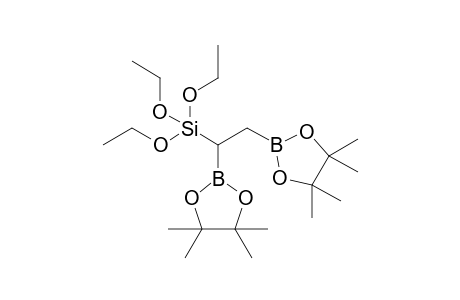 [1,2-Bis(4,4,5,5-tetramethyl-1,3,2-dioxaborolan-2-yl)ethyl]triethoxysilane