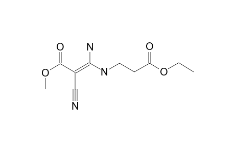 METHYL-3-AMINO-2-CYANO-3-[[2-(ETHOXYCARBONYL)-ETHYL]-AMINO]-PROP-2-ENOATE