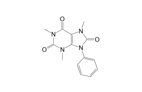 9-phenyl-1,3,7-trimethyluric acid