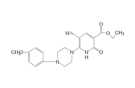 5-CYANO-1,2-DIHYDRO-6-[4-(p-METHOXYPHENYL)-1-PIPERAZINYL]-2-OXONICOTINIC ACID, ETHYL ESTER