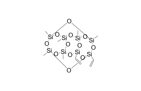 Pentacyclo[9.5.1.13,9.15,15.17,13]octasiloxane, diethenylhexamethyl-