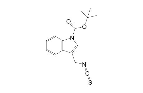 3-(isothiocyanatomethyl)-1-indolecarboxylic acid tert-butyl ester