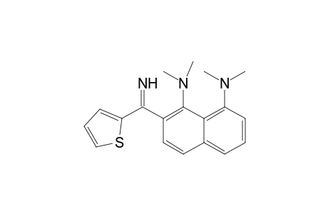 2-[Imino(thiophen-2-yl)methyl]-N1,N1,N8,N8-tetramethylnaphthalene-1,8-diamine