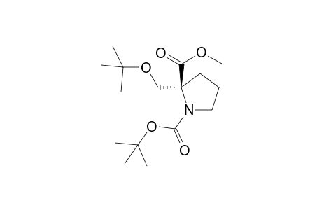 (S)-N-(tert-Butoxycarbonyl)-..-(tert-butoxymethyl)proline methyl ester