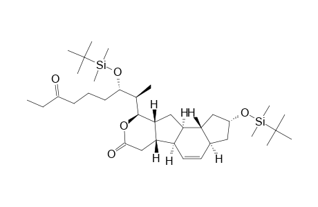 13,14-BETA-DIHYDRO-1,21-DIOXA-1,15-BETA-OXO-1,21-SECO-A-83543A-AGLYCON-9-ALPHA,17(5)-BIS-O-(TBDMS)-ETHER