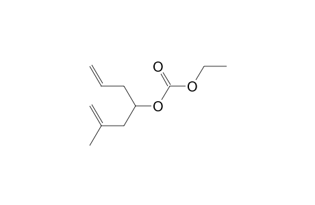 Ethyl (2-methylhepta-1,6-dien-4-yl) carbonate