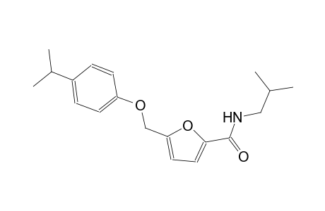 N-isobutyl-5-[(4-isopropylphenoxy)methyl]-2-furamide