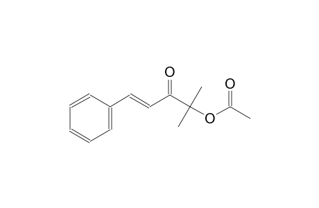 1-penten-3-one, 4-(acetyloxy)-4-methyl-1-phenyl-, (1E)-