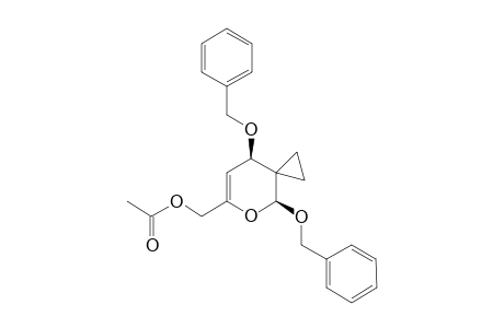 (cis)-{4,8-bis(Benzyloxy)-5-oxaspiro[2.5]oct-6-en-6-yl]methyl} acetate