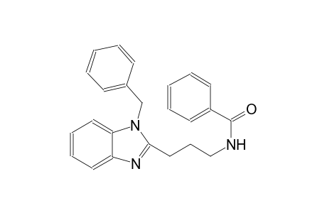 benzamide, N-[3-[1-(phenylmethyl)-1H-benzimidazol-2-yl]propyl]-