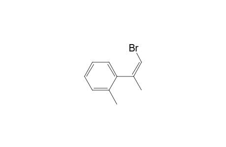 Benzene, 1-(2-bromo-1-methylethenyl)-2-methyl-