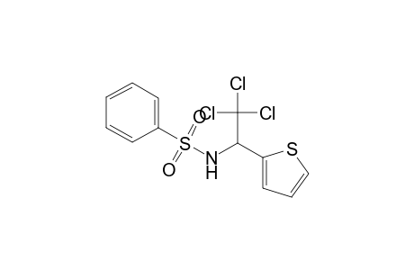 N-[2,2,2-trichloro-1-(2-thienyl)ethyl]benzenesulfonamide