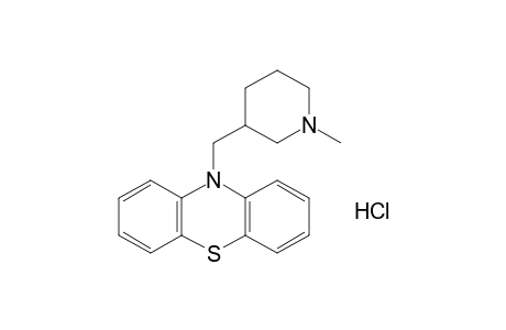 10-[(1-methyl-3-piperidyl)methyl]phenothiazine, monohydrochloride