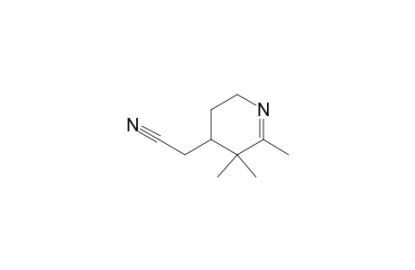 4-Pyridineacetonitrile, 3,4,5,6-tetrahydro-2,3,3-trimethyl-, (.+-.)-