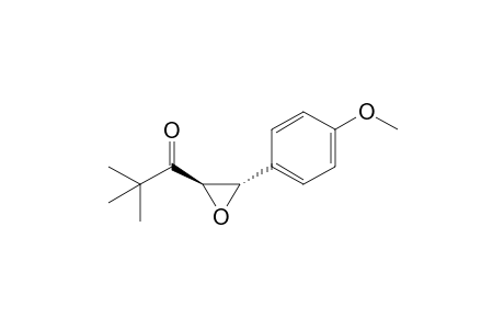 1-[(2R,3S)-3-(4-methoxyphenyl)-2-oxiranyl]-2,2-dimethyl-1-propanone