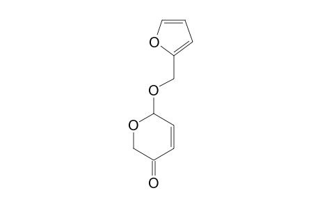 1'-(FURAN-2''-YL)-METHYL-2,3-DIDEOXY-(ALPHA/BETA)-D-GYCERO-PENT-2-ENOPYRANOSID-4-ULOSE