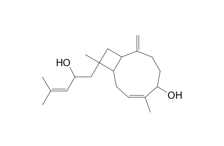 Bicyclo[7.2.0]undec-6-ene-10-ethanol, 5-hydroxy-6,10-dimethyl-2-methylene-.alpha.-(2-methyl-1-propenyl)-