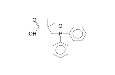 2,2-DIMETHYL-3-DIPHENYLPHOSPHINYLPROPANOIC ACID