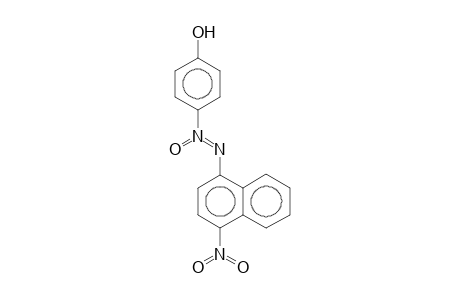 Diazene, 1-(4-hydroxyphenyl)-2-(4-nitro-1-naphthyl)-1-oxide-