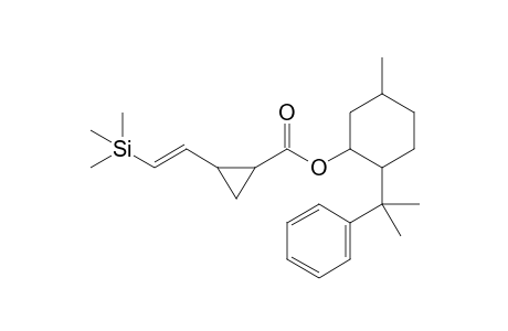 (-)-8-Phenylmenthyl 3-[2-(trimethylsilyl)ethenyl]cyclopropane-1-carboxylate