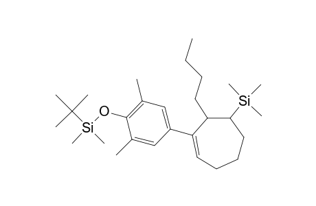 tert-Butyl-[4-(7-butyl-6-trimethylsilyl-1-cycloheptenyl)-2,6-dimethylphenoxy]-dimethylsilane