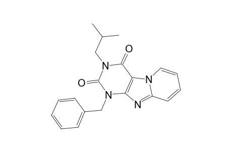 1-BENZYL-3-(2-METHYLPROPYL)-1H,3H-PYRIDO-[2,1-F]-PURINE-2,4-DIONE