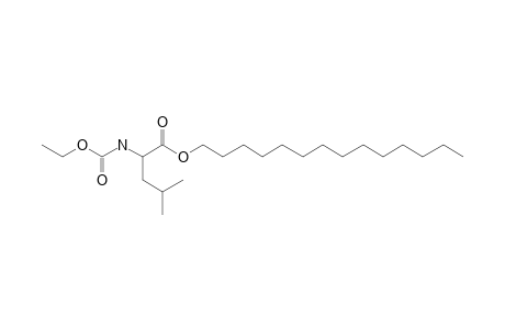 L-Leucine, N-ethoxycarbonyl-, tetradecyl ester