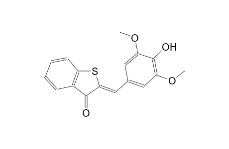 (2Z)-2-(4-hydroxy-3,5-dimethoxybenzylidene)-1-benzothiophen-3(2H)-one