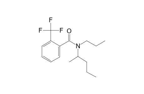 Benzamide, 2-trifluoromethyl-N-(2-pentyl)-N-propyl-