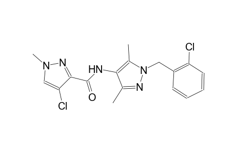 4-chloro-N-[1-(2-chlorobenzyl)-3,5-dimethyl-1H-pyrazol-4-yl]-1-methyl-1H-pyrazole-3-carboxamide