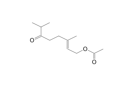 (2E)-1-O-Acetyl-3,7-dimethyl-6-oxo-2-octen-1-ol