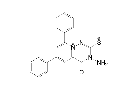 3-Amino-4-oxo-6,8-diphenyl-3,4-dihydrodipyrido[2,1-f][1,2,4]triazin-9-ium-2-thiolate